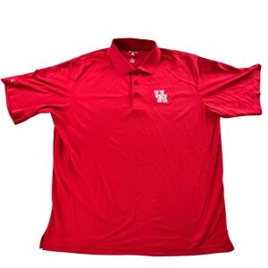Antigua Red University of‎ Houston Polo Shirt Mens XL Collegiate Classic Golf